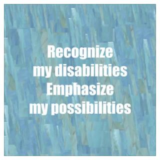   Wall Art  Posters  Disability Awareness Poster