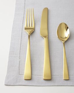 Gorham Five Piece Argento Gold Luster Flatware Place Setting   The 