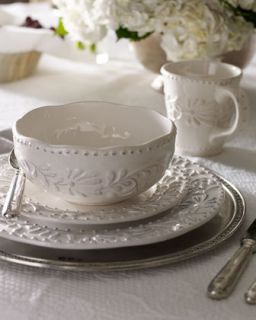 16 Piece Bianca Dinnerware Service   The Horchow Collection