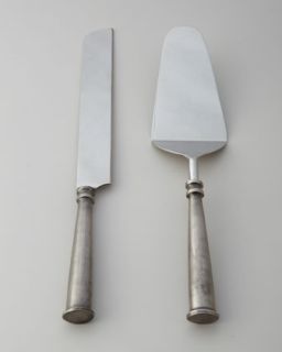 Clermont Cake Servers   The Horchow Collection
