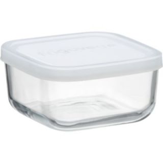 Mini Square Bowl with Lid Available in White $4.95