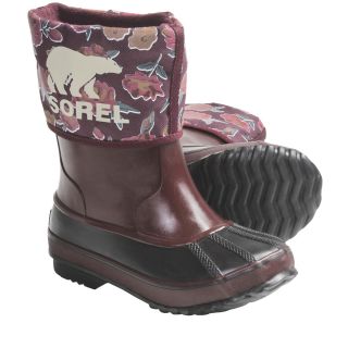 Sorel Rainbou Winter Pac Rain Boots   Waterproof, Insulated (For Kids 