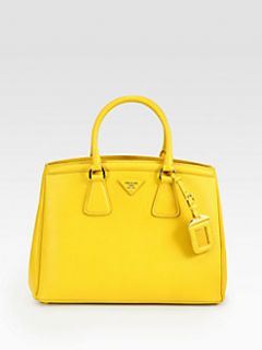 Prada   Saffiano Small EW Top Handle Bag