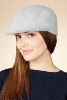 Indigo Collection Furgora Flat Cap with Angora   Marks & Spencer 