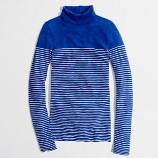 Factory artist turtleneck tee in stripe   long sleeve tees 