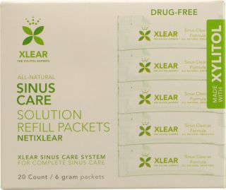 Xlear NetiXlear Sinus Care Solution Refill Packets    6 g   20 Packets 