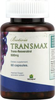 Biotivia Transmax Trans Resveratrol    500 mg   60 Vcaps®   Vitacost 