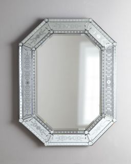 Octagonal Venetian Style Mirror   The Horchow Collection