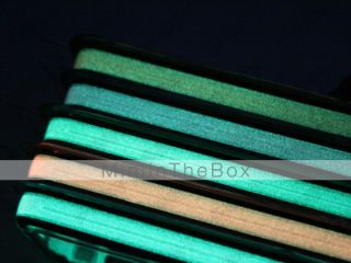 USD $ 3.99   Glow in the dark Bumper Case for iPhone 4   White & Green 