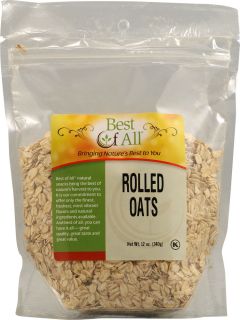 Best Of All Rolled Oats    12 oz   Vitacost 