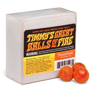   Ghost Pepper Super Hot Candy Balls