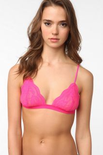 UO Lace Triangle Bralette   Urban Outfitters