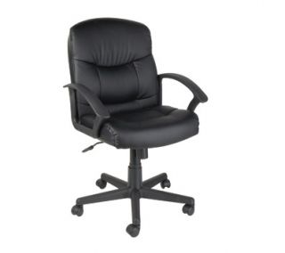 Glee II Mid Back Manager Chair, Black