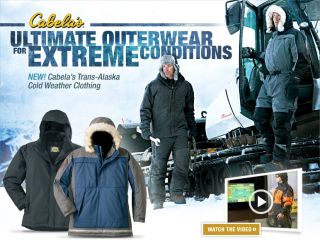 Cabelas Trans Alaska Cold Weather Clothing
