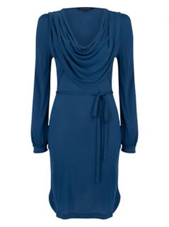 Buy French Connection Winter Meadow Dress, Merchant Blue online at 