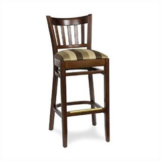 Gar European Upholstered Barstool 