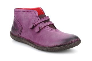 Hobana Kickers (Violet)  livraison gratuite de vos Bottines et boots 