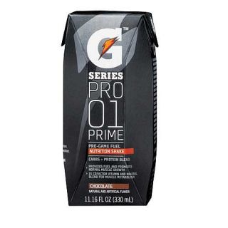 Gatorade® G Series Pro 01 Pre Game Fuel Nutrition Shake   Chocolate 
