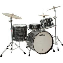Ludwig Legacy Classic Liverpool 4 Tom 9x13 Black Oyster Pearl