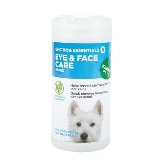 GNC Pets Eye & Face Care Wipes   GNC PETS 1020873   GNC