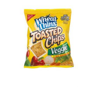Nabisco Wheat Thins® Veggie Toasted Chips, 60 Bags Per Box