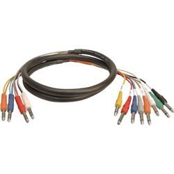 Live Wire 4 Channel TRS(M) Dual 1/4 Insert Snake Modern mixing 