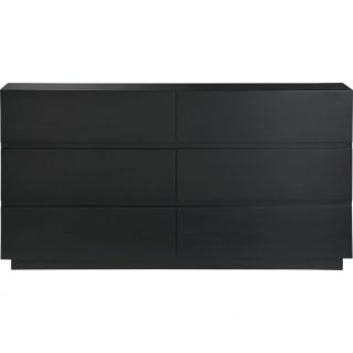 Pavillion Black Six Drawer Dresser in Dressers, Chests  Crate and 