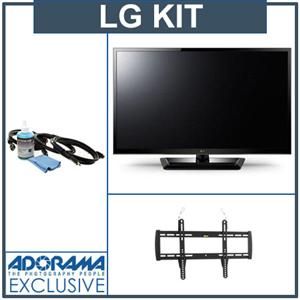 LG 47LS4600 47Class Full HD 1080p HDTV, Bundle w/Flat Panel Display 