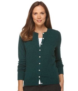 Classic Cashmere Cardigan, Button Front Cardigans   at 