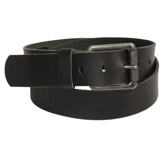Leather Island by Bill Lavin Square Buckle Belt (For Men)   Save 36% 