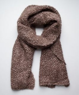 Marc by Marc Jacobs  pitch brown sparkle mohair blend Oasis scarf 