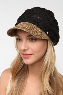 Grace Hats Crochet Cabbie Hat   Urban Outfitters