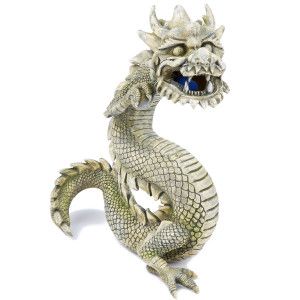 Top Fin® Balinese Dragon with Airstone Aquarium Ornament   