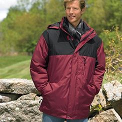Casual Male Big & Tall Mens Harbor Bay 3 in   1 Sytems Jacket