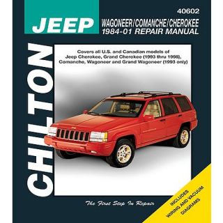 Image of Jeep Wagoneer/Comanche/Cherokee 84   01 Manual by Chilton 