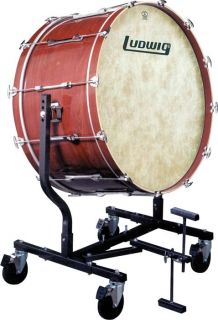 Ludwig Concert Bass Drum w/ Fiberskyn Heads & LE787 Stand  Musicians 