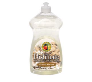 Earth Friendly Products Dishmate Dish Soap, Almond, 25 oz. Squeeze 