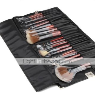 EUR € 21.70   profissional make up escovas set com capa de couro (18 