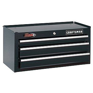  Tool Chest,26 1/2W x 12D x 12 1/4H,3 Dr   5MLW1    