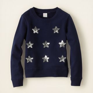girl   sequin stars sweatshirt  Childrens Clothing  Kids Clothes 