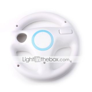 USD $ 4.99   Racing Wheel Controller for Wii(White)