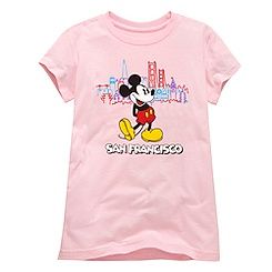 Mickey Mouse Tee for Girls   San Francisco