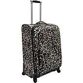 Nicole Miller NY Luggage 24 Camo Cheetah Exp. Spinner