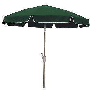 LEISURE CRAFT INC. Outdoor Umbrella,Round,Green   4HUW5    