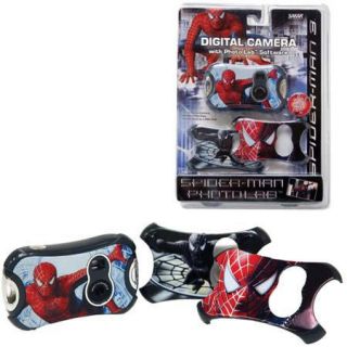 Digital Concepts Spiderman 3, 0.3 Megapixel, VGA Digital Camera with 