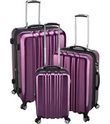 Purple Luggage Sets      