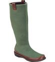 Aetrex Berries™ Tall Boots   Cocoberry Stretch Fabric/Leather (Women 