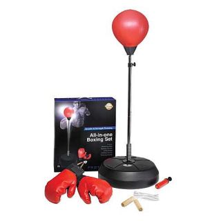Buy the Exercise Punching Bag   With Boxing Gloves and Jump Rope on 