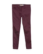 Burgundy (Red) Teens Burgundy Supersoft Skinny Jeans  255121367  New 