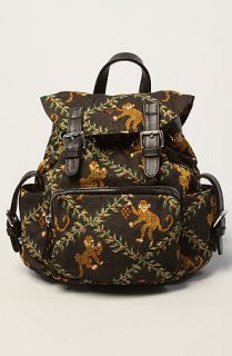 Jeffrey Campbell The King II Backpack in Monkey Tapestry  Karmaloop 